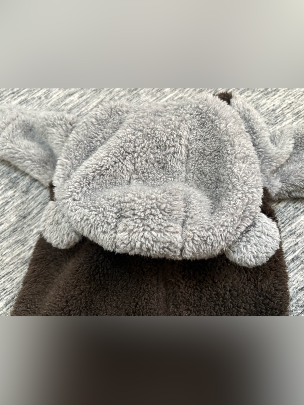 Chicago Bears Infant Fuzzy Suit Size 0-3M - Picture 3 of 5
